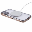 Magnetické puzdro Dual Glass MagSafe pre iPhone 16, zlaté