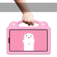 Detské puzdro pre Xiaomi Redmi Pad SE 8.7", Cute Patterns, so stojanom, ružové