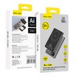 Blavec Power Bank 10000mAh BJ-03 Slim 13,5 mm - Typ C - 22,5 W, MagSafe 3v1 - sivá