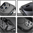 Obal na mobil pre iPhone 15 Pro Max, MagForce MagSafe, čierne