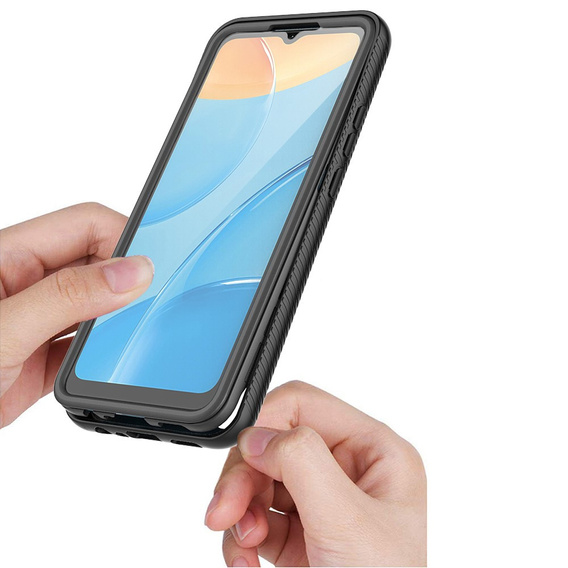 Puzdro pre Oppo A15 / A15S, Shockproof, s fóliou, modré