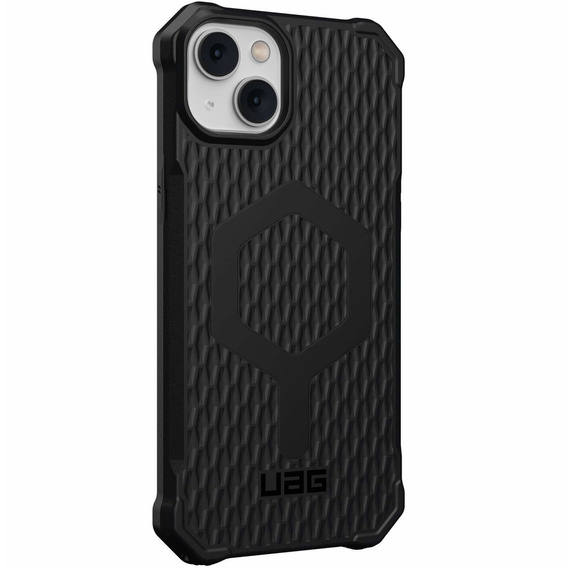 Urban Armor Gear Obal na mobil pre iPhone 14 Plus, Essential Armor MagSafe, čierne