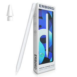 ERBORD Stylus Pro pre Apple iPad Air/Pro/Mini, biely