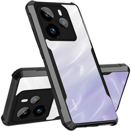 Obal na mobil pre Xiaomi Redmi Note 14 5G, AntiDrop Hybrid, čierne