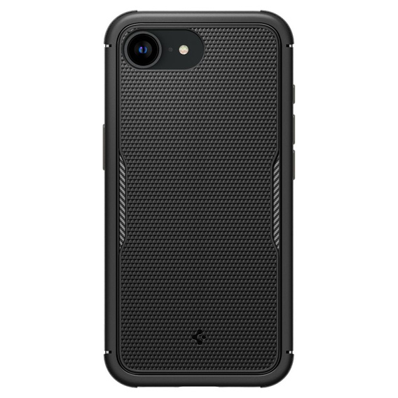 Puzdro Spigen pre iPhone 16E, Core Armor MagSafe, čierne + tvrdené sklo 9H