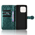 Flipové puzdro pre Motorola Edge 60 / 60 Fusion, Wallet Rhombus, zelený