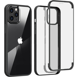 Obal na mobil pre iPhone 12 / 12 Pro, ERBORD Guardian, čierne