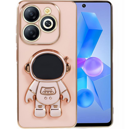Obal na mobil pre Infinix Hot 40i, Astronaut, ružové