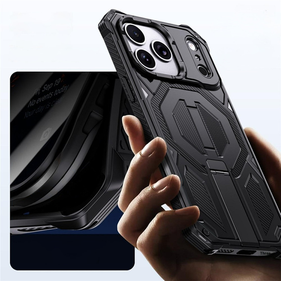 Ochranné puzdro kompatibilné s MagSafe so stojanom pre iPhone 17 Pro