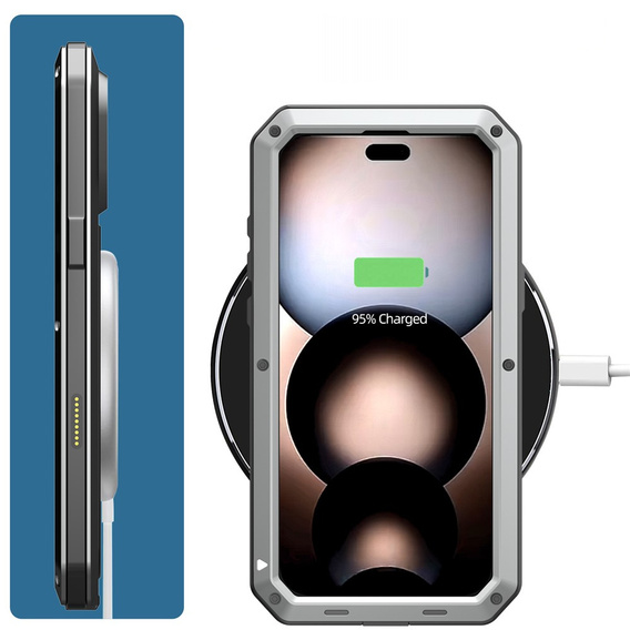 Puzdro s integrovaným tvrdeným sklom pre iPhone 17 Pro Max