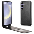 Klapkové puzdro pre Samsung Galaxy S25, Flip, čierne