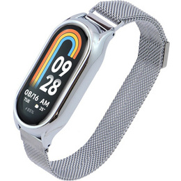 Oceľový milánsky náramok pre Xiaomi Smart Band 10 / 9 / 8
