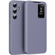 Flipové puzdro pre Samsung Galaxy S24, Smart View Wallet, fialové