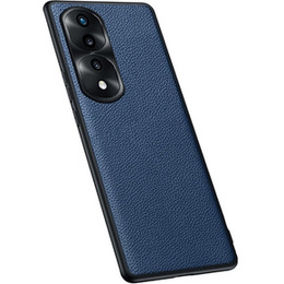 Kožené puzdro pre Honor 70 5G, leather hybrid, modré
