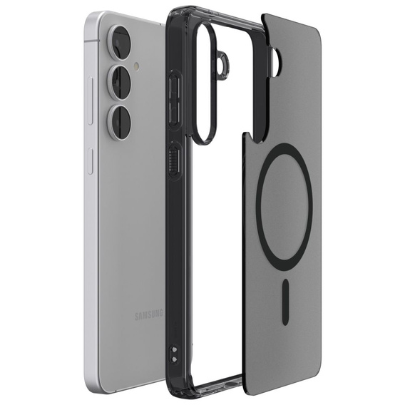 Spigen Ultra Hybrid MagSafe puzdro pre Samsung Galaxy S25 Ultra, Frost Black
