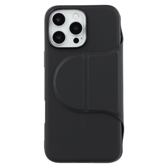 Puzdro X-LEVEL pre iPhone 16 Pro, Magnetic Card Holder, čierne