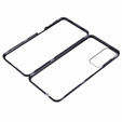 Puzdro pre Samsung Galaxy A16, Magnetic Dual Glass, čierne
