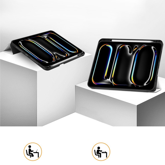 Puzdro pre iPad Pro 11 2024, Smartcase, sleeping cat