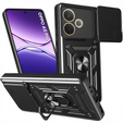 Obal na mobil pre Oppo A5 Pro 5G, CamShield Slide, čierne