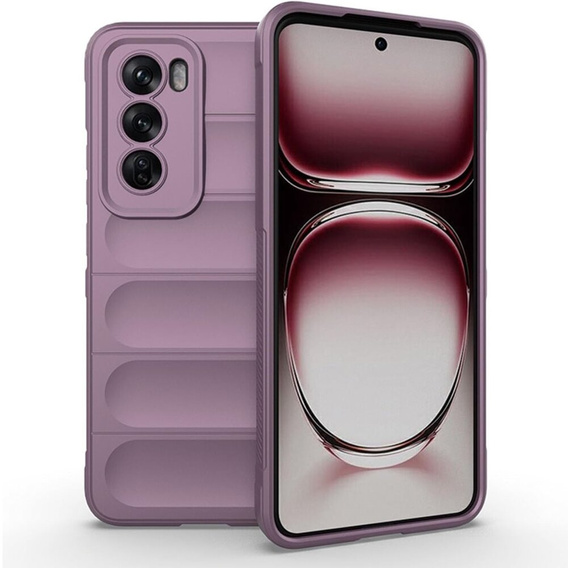 Obal na mobil pre Oppo Reno 12 Pro, Gaming Shockproof, fialové
