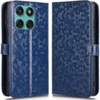 Flipové puzdro pre Motorola Edge 60 / 60 Fusion, Wallet Rhombus, modré