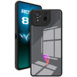 Puzdro pre ASUS ROG Phone 8 Pro, Fusion Hybrid, s ochranou fotoaparátu, transparentné / čierne