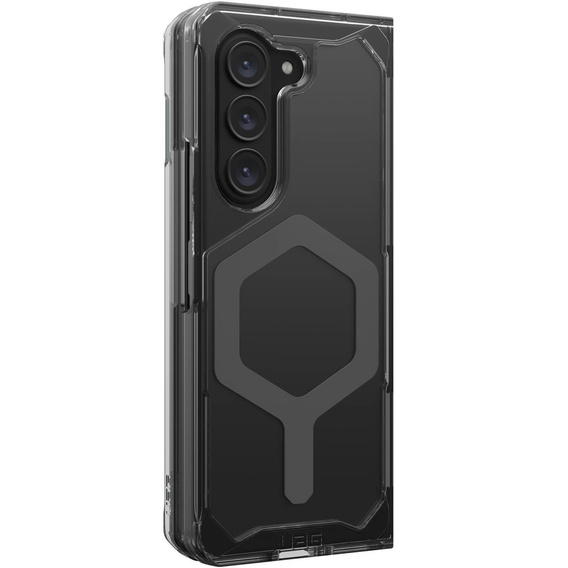 Urban Armor Gear Obal na mobil pre Galaxy Z Fold 5 5G, Plyo MagSafe, priehľadné / sivé