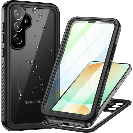 Vodotesné puzdro IP68 pre Samsung Galaxy S24 FE, Redpepper, čierne