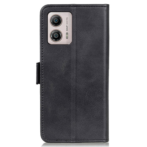 Klapkové puzdro pre Motorola Moto G53 5G / G13 / G23, Wallet, čierne