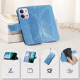 Klapkové puzdro pre Xiaomi Redmi 15C 4G/LTE, Butterfly, modré
