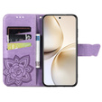 Klapkové puzdro pre Realme 14 Pro+ 5G, Butterfly, fialové