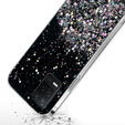 Obal na mobil pre Realme 8 5G, Glittery, čierne