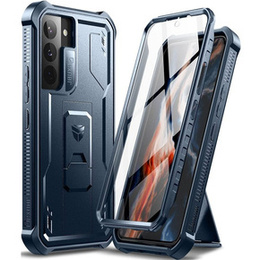 Obrnené puzdro pre Samsung Galaxy S22, Dexnor Full Body, tmavomodré