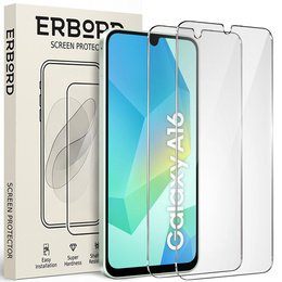 2x tvrdené sklo ERBORD 9H Hard Glass na displeji pre Samsung Galaxy A16 5G