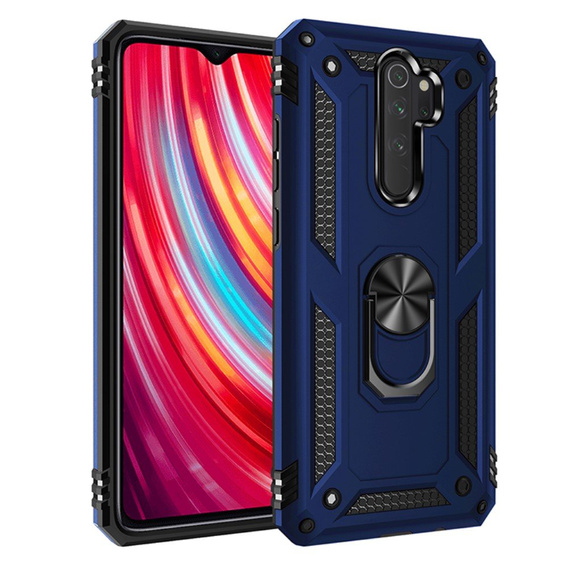 Pancierované obal na mobil pre Xiaomi Redmi Note 8 Pro, Nox Case Ring, modré