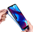 Puzdro pre Honor Magic 6 Lite 5G, Gradient Dropproof, Fialová / modrá