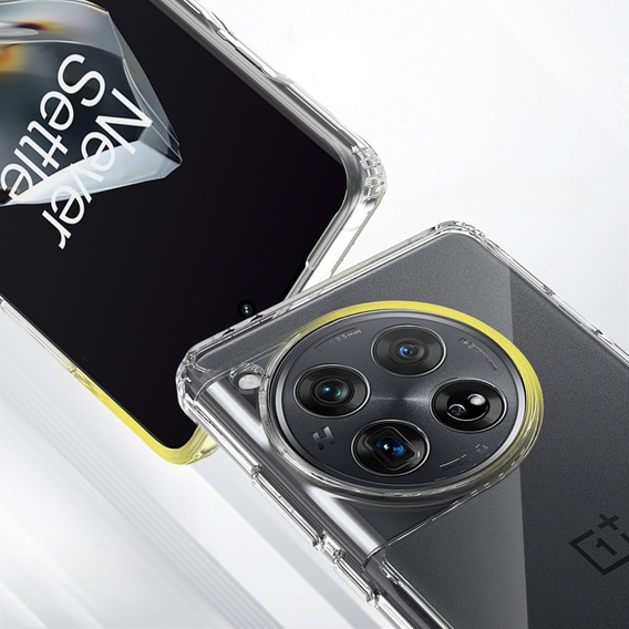 Obal na mobil pre OnePlus 12 5G, Fusion Hybrid, priehľadné