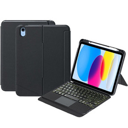 Puzdro + klávesnica iPad 10.9 2022 10 GEN, keyboard Pen Slot, čierne