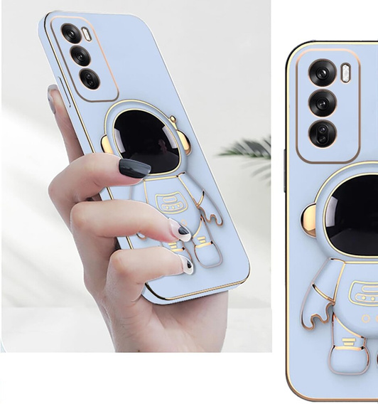 Obal na mobil pre Oppo Reno 12 Pro, Astronaut, modré