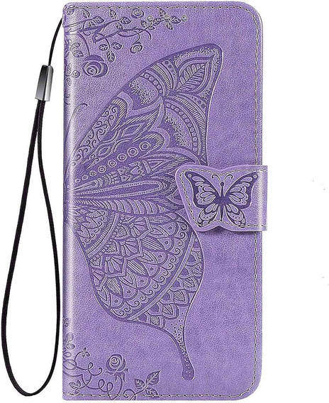 Klapkové puzdro pre Vivo V50 Lite 4G / 5G, Butterfly, fialové