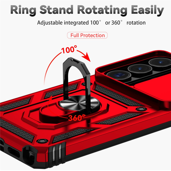 Puzdro s podstavcom a krytom objektívu pre Samsung Galaxy S26 Ultra