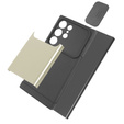 Obal na mobil pre Samsung Galaxy S24 Ultra, ERBORD MagProtect Slide Camera, zlaté