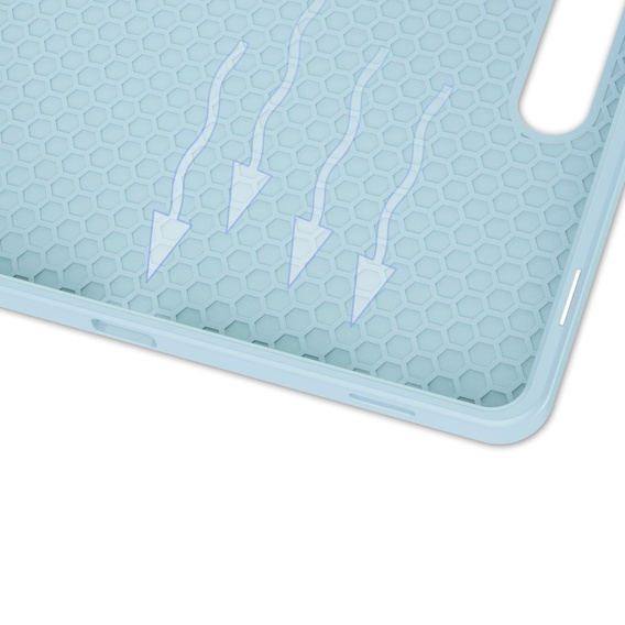 Puzdro pre Samsung Galaxy Tab S10 Lite / S10 FE / S9 FE, Smartcase s priestorom pre stylus, modré