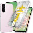 2x tvrdené sklo pre Samsung Galaxy S25 Edge, ERBORD Easy App Full Screen Protector