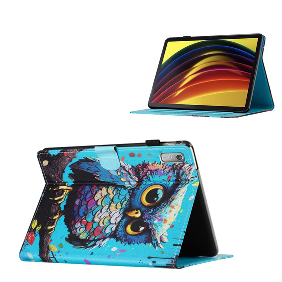 Obal na mobil pre Lenovo Tab P11 Gen 2, owl
