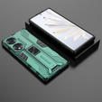 Obal na mobil pre Honor 70 5G, Military kickstand, zelený
