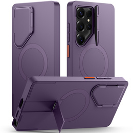 Puzdro pre Samsung Galaxy S25 Ultra, Suritch Shockproof, pre MagSafe, fialové