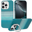 Puzdro pre iPhone 16 Pro Max, Frame Kickstand, pre MagSafe, Moon Green