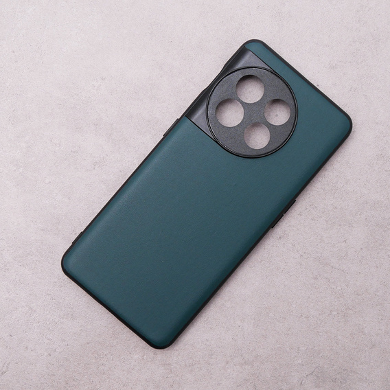 Kožené puzdro pre OnePlus 11 5G, leather hybrid, zelený