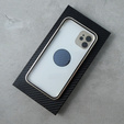 Magnetické puzdro Dual Glass MagSafe pre iPhone 11, zlaté
